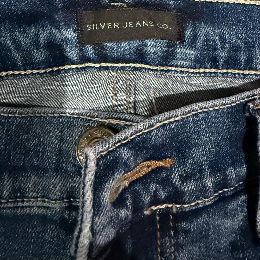 Silver Jeans Men's Dark Blue Slim Denim Jeans